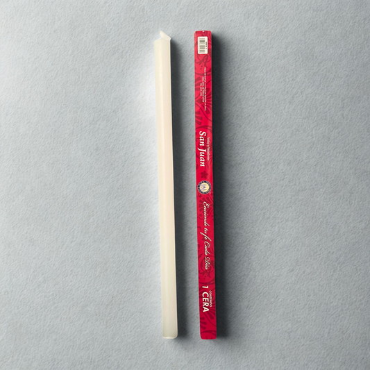 Caja de Cera San Juan N°2 Grande 24 pz VELADORAS SAN JUAN