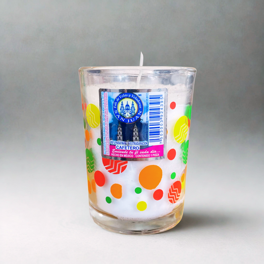 Caja de Veladora Cafetero 20 pz VELADORAS SAN JUAN