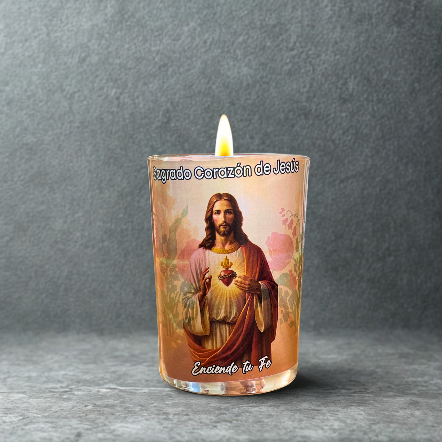 Caja Veladora Cafetero Sagrado Corazón 20 pz VELADORA SAN JUAN