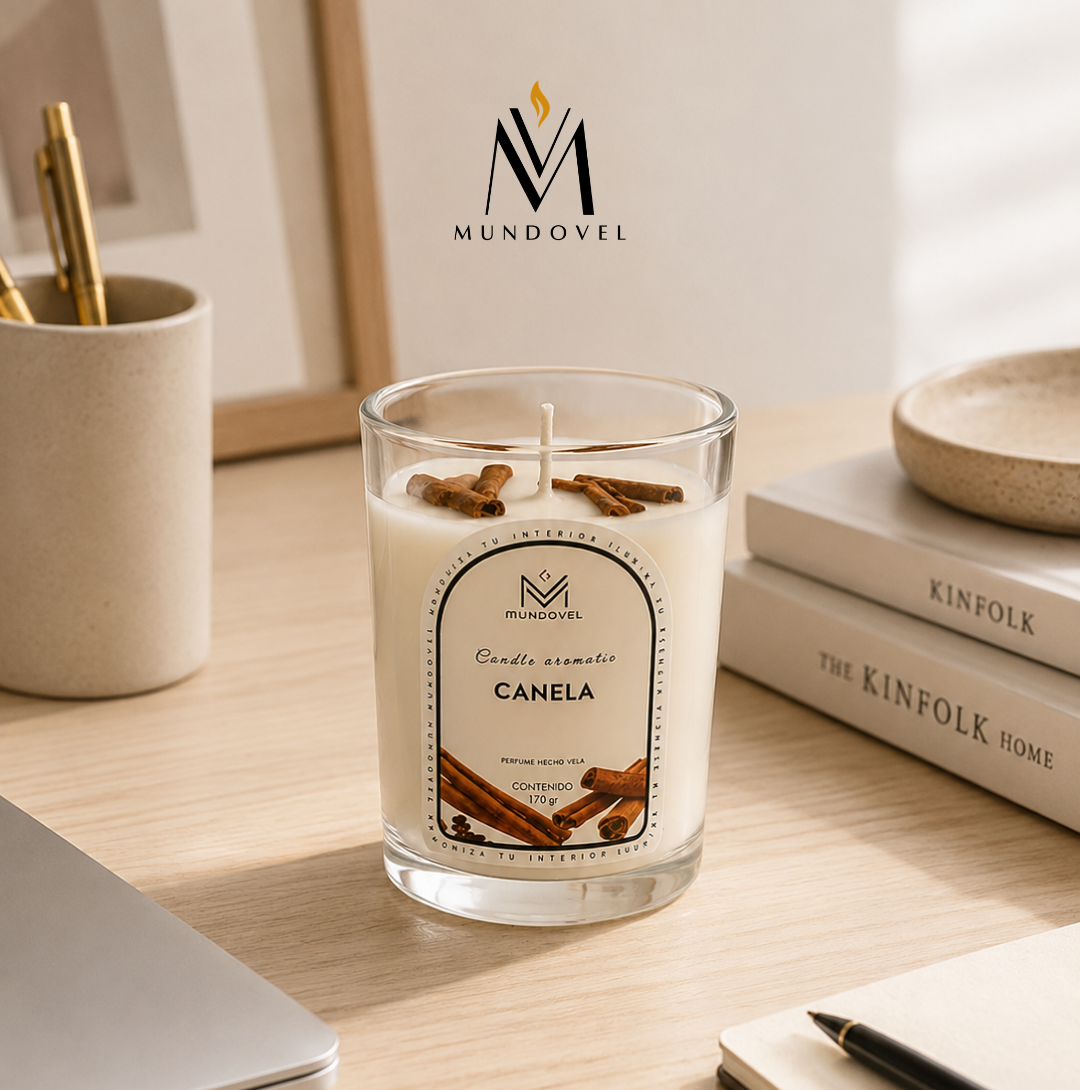 Vela Perfumada Varios Aromas Decoración y Aromaterapia | 1 PIEZA