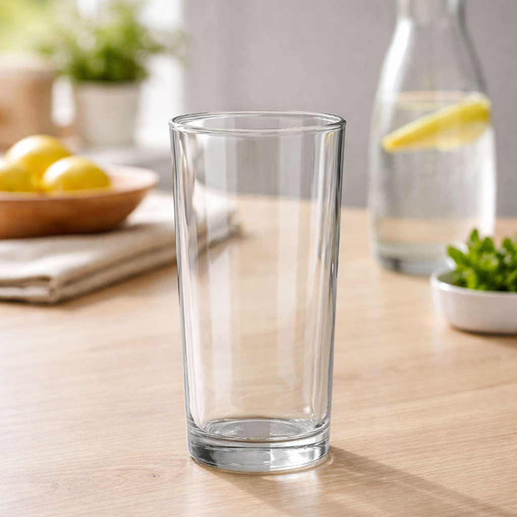 Vaso Cubero de Vidrio | Caja con 20 Piezas | Ideal para Velas, Bebidas y Más