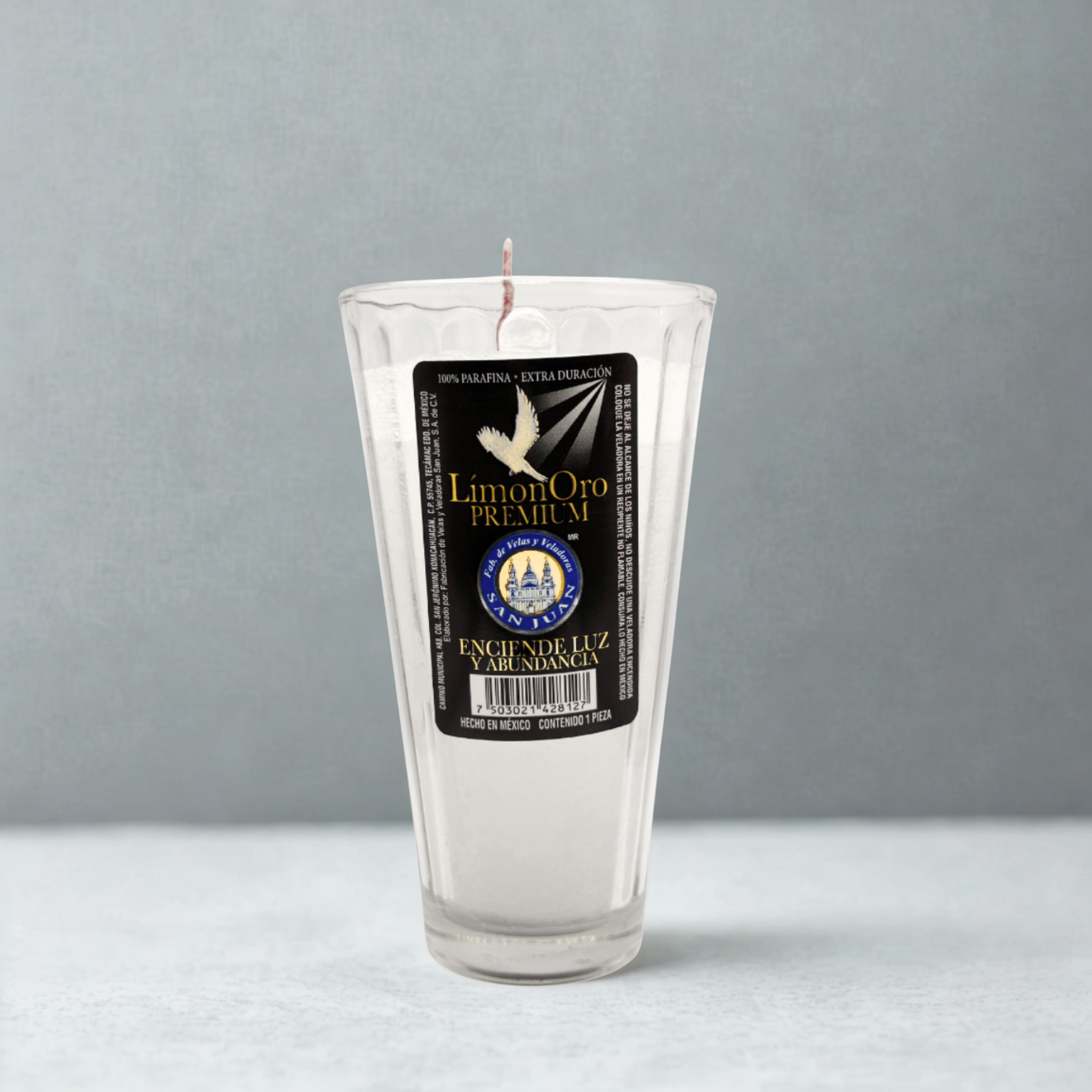 Caja Veladora Limonoro Premium 20 pz VELADORAS SAN JUAN