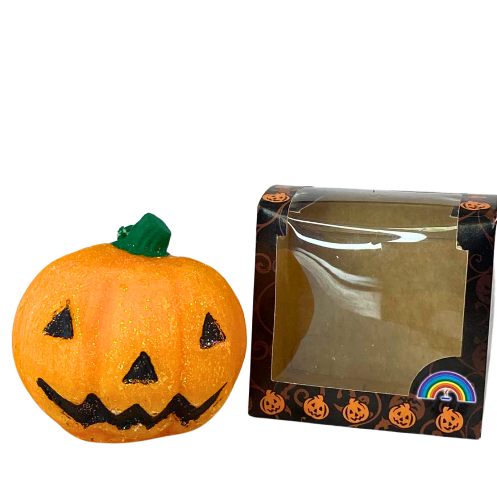 Vela calabacita decorativa día de muertos (1 pza)