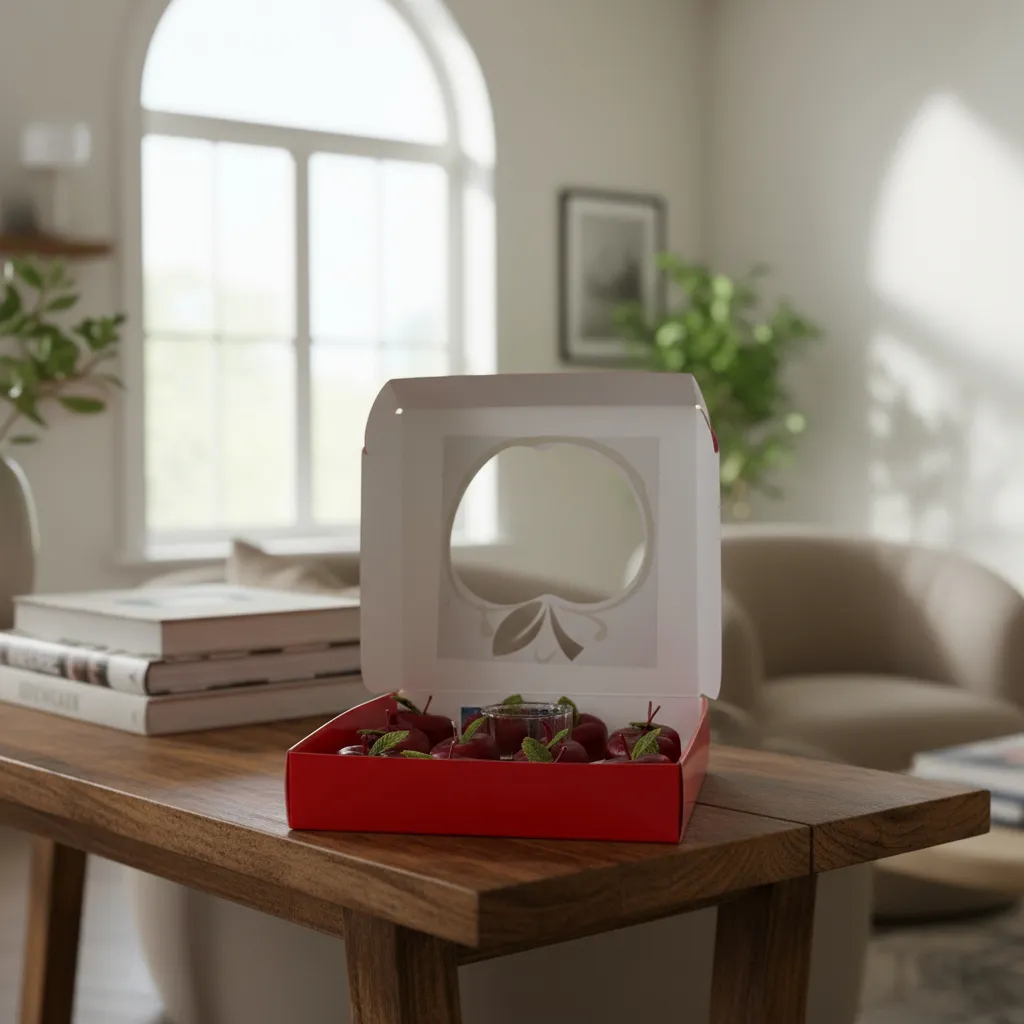 Veladoras De Fin De Año, Votivas, Manzana, Aromáticas,12 Pzs