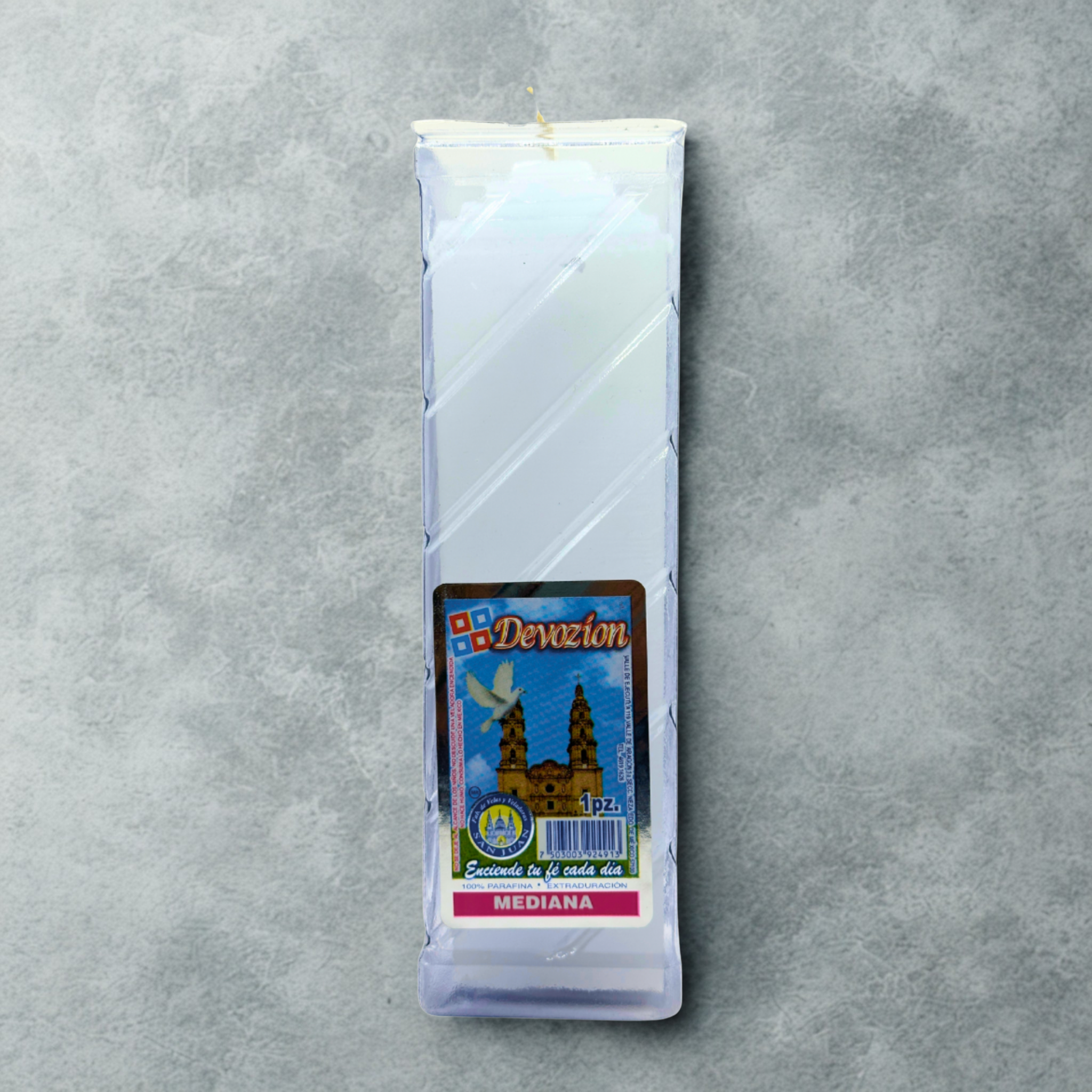 Caja Veladora Ecológica Devozion Mediana 12 pz VELADORAS SAN JUAN