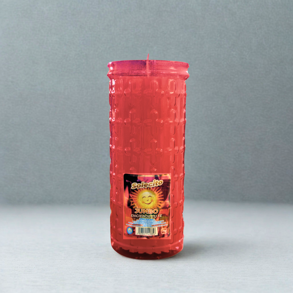 Caja Veladora Ecológica Solecito Jumbo 6 pz VELADORAS SAN JUAN