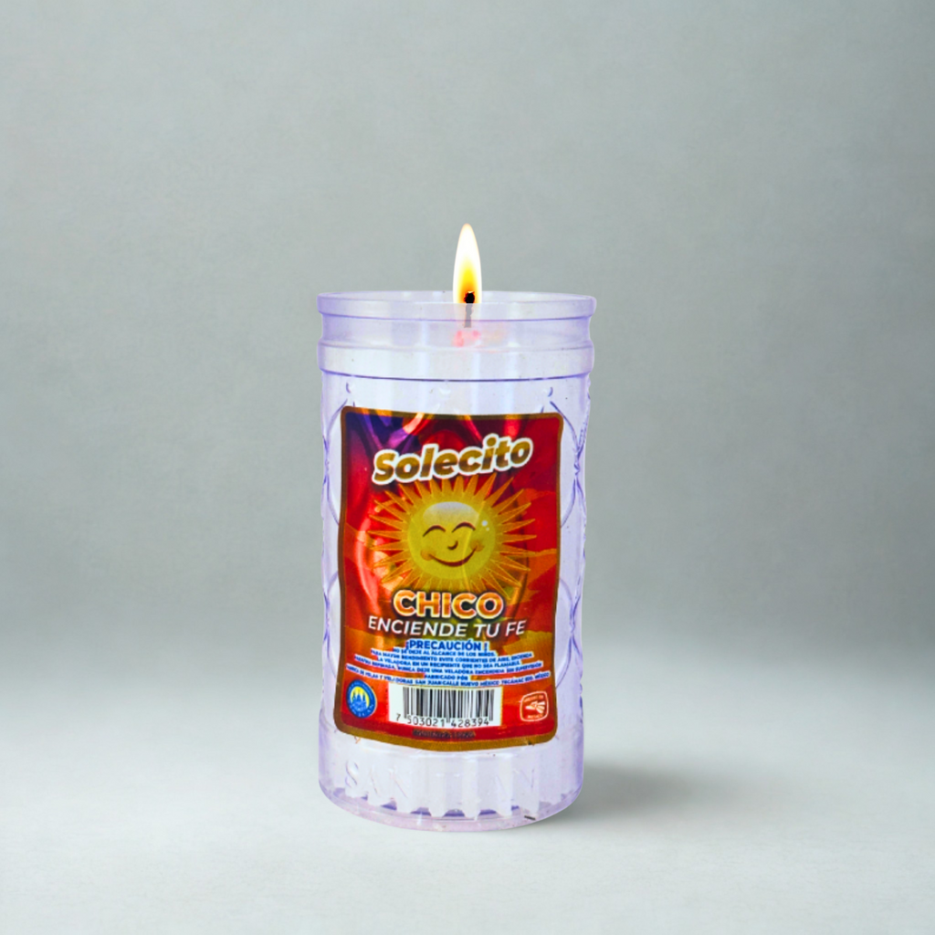 Caja Veladora Ecológica Solecito Chico 20 pz VELADORAS SAN JUAN