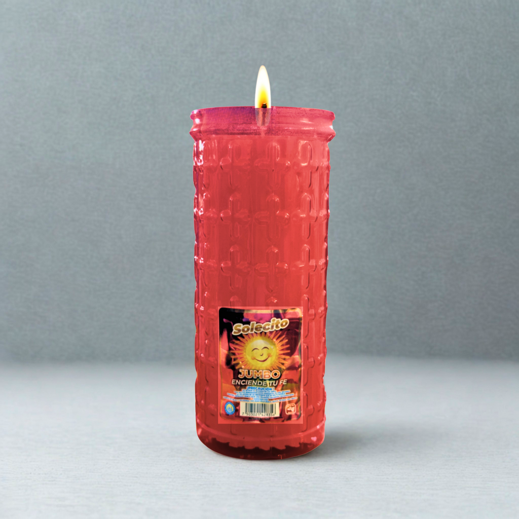 Caja Veladora Ecológica Solecito Jumbo 6 pz VELADORAS SAN JUAN