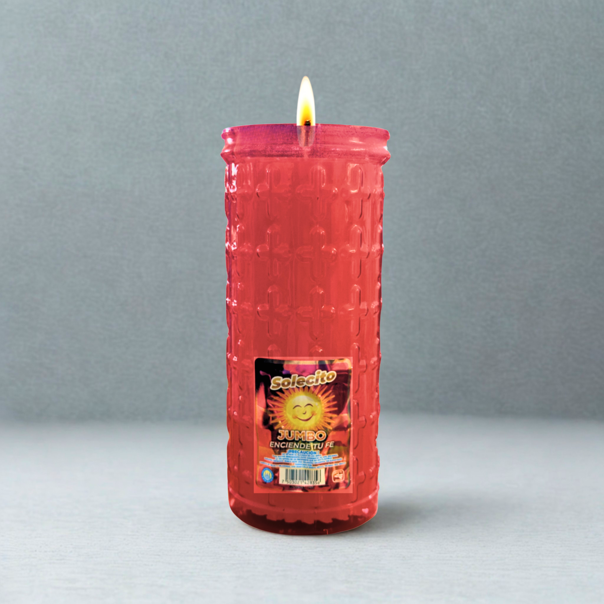 Caja Veladora Ecológica Solecito Jumbo 6 pz VELADORAS SAN JUAN