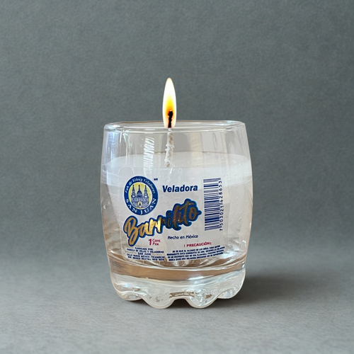 Caja Veladora Barrilito 12 pz VELADORA SAN JUAN