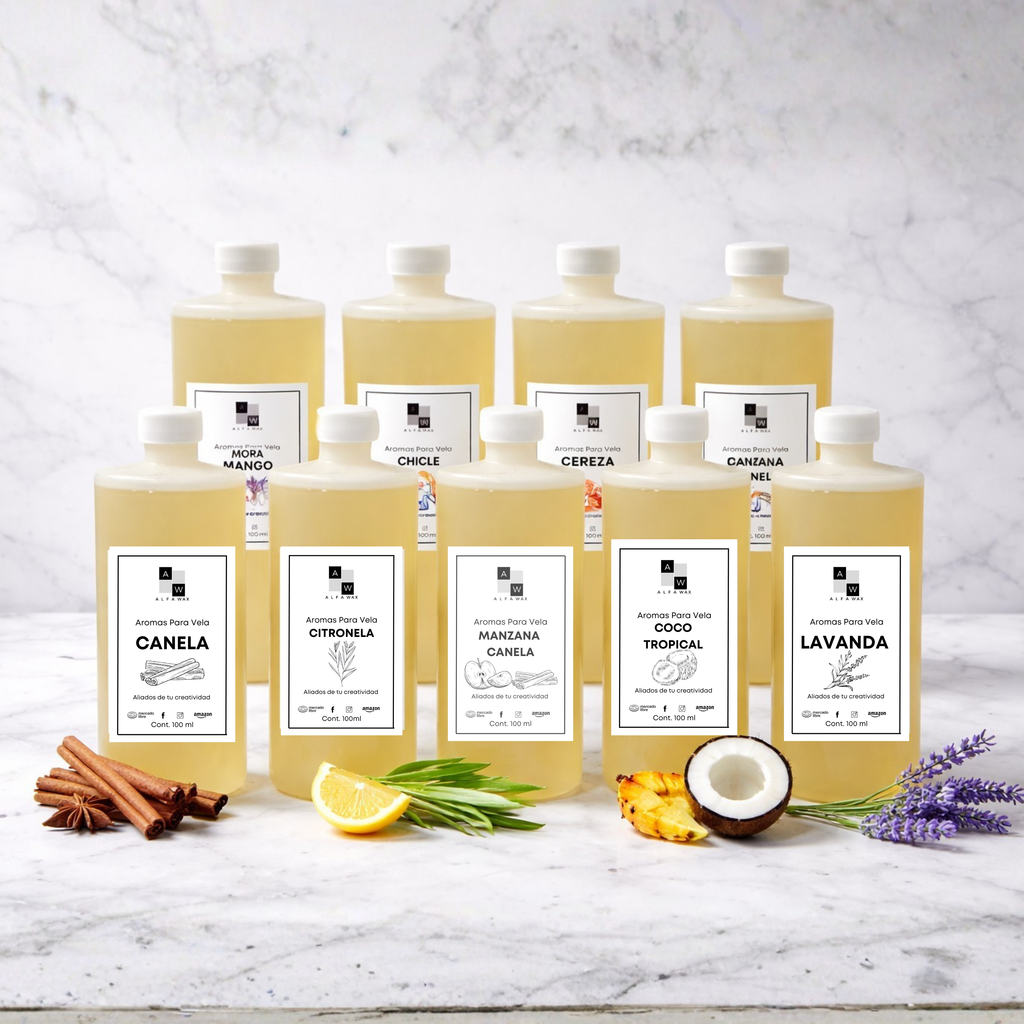Esencia para Velas 100 ml – Fragancia Intensa y Duradera | Uso Profesional y Artesanal
