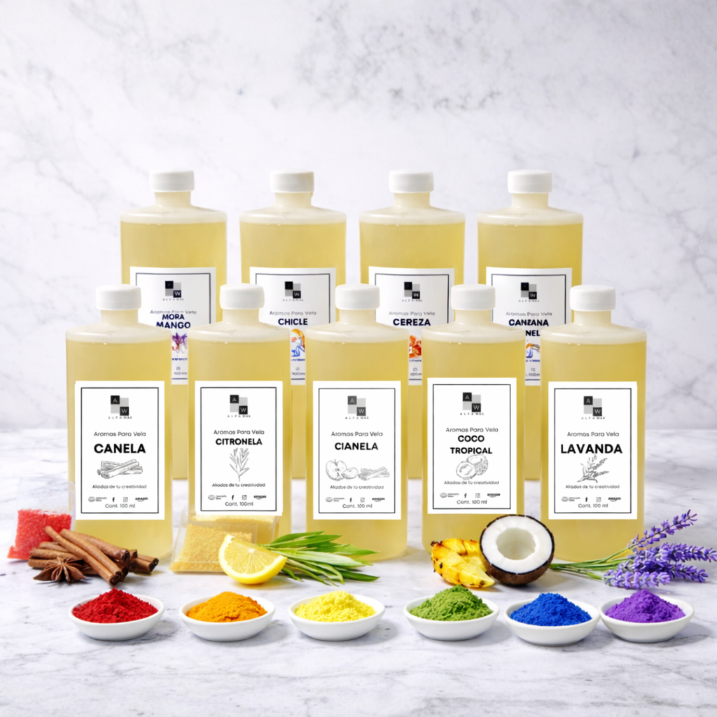 Esencia para Velas 250 ml – Fragancia Intensa y Duradera | Uso Profesional y Artesanal
