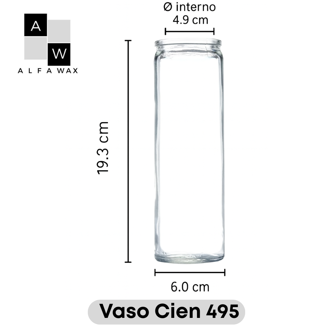 Vaso cien 495 vacio | 20 PIEZAS