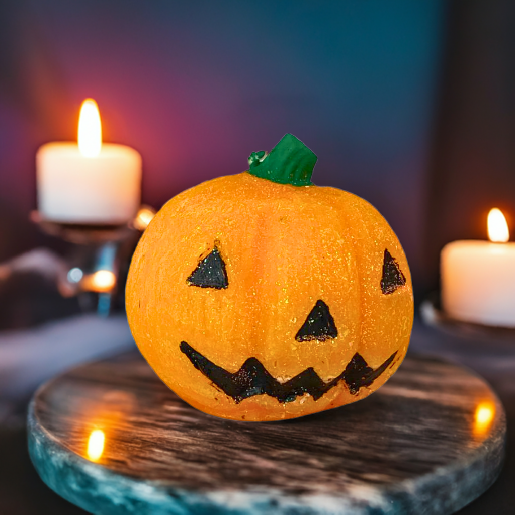 Vela calabacita decorativa día de muertos (1 pza)
