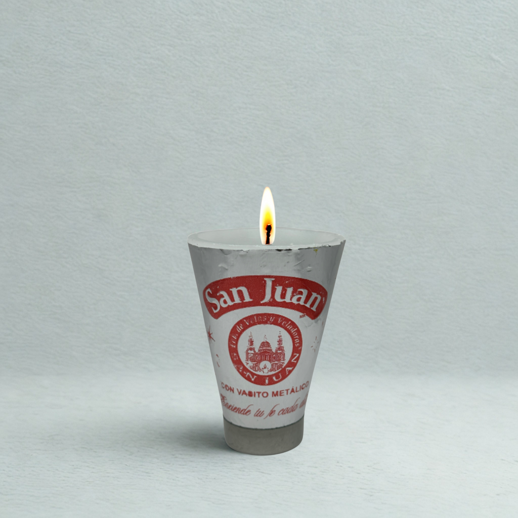 Caja Veladora Repuesto Metalizada 60 pz VELADORAS SAN JUAN