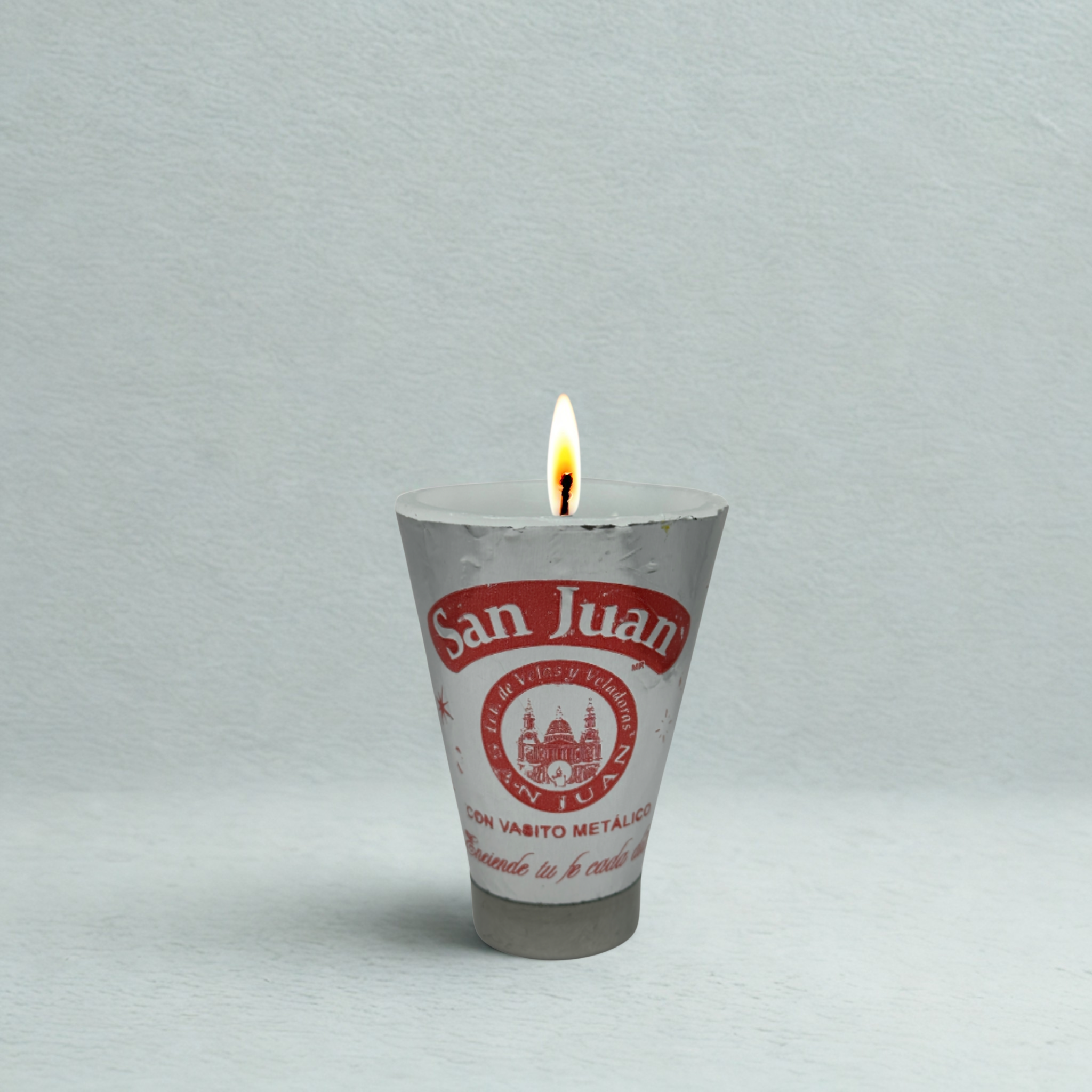 Caja Veladora Repuesto Metalizada 60 pz VELADORAS SAN JUAN