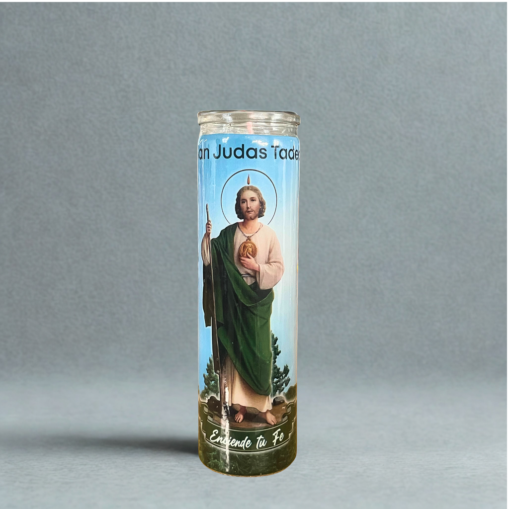 Caja Veladora Vaso 100 San Juditas 12 pz VELADORA SAN JUAN
