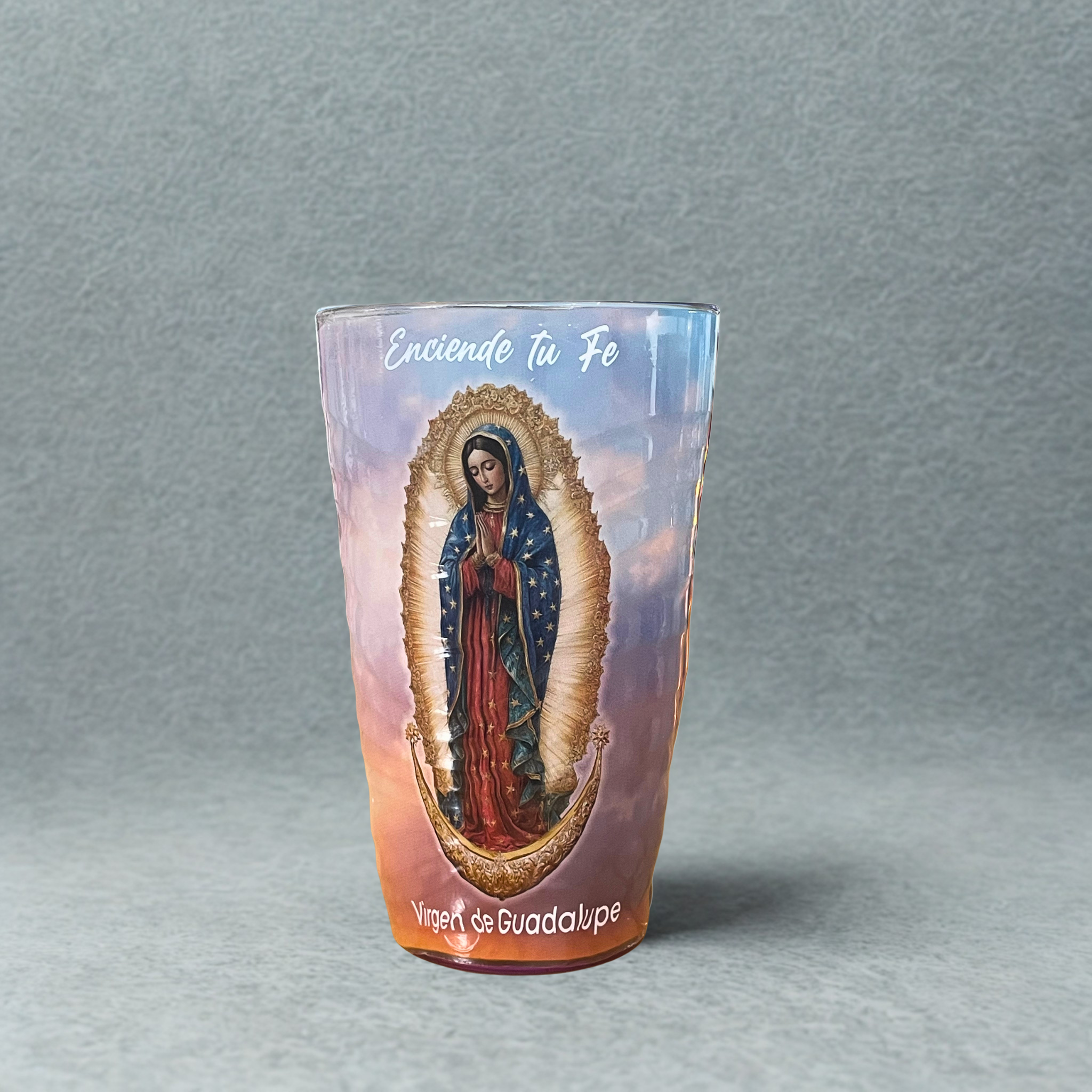Caja Veladora Colosal Virgen 12 pz VELADORA SAN JUAN