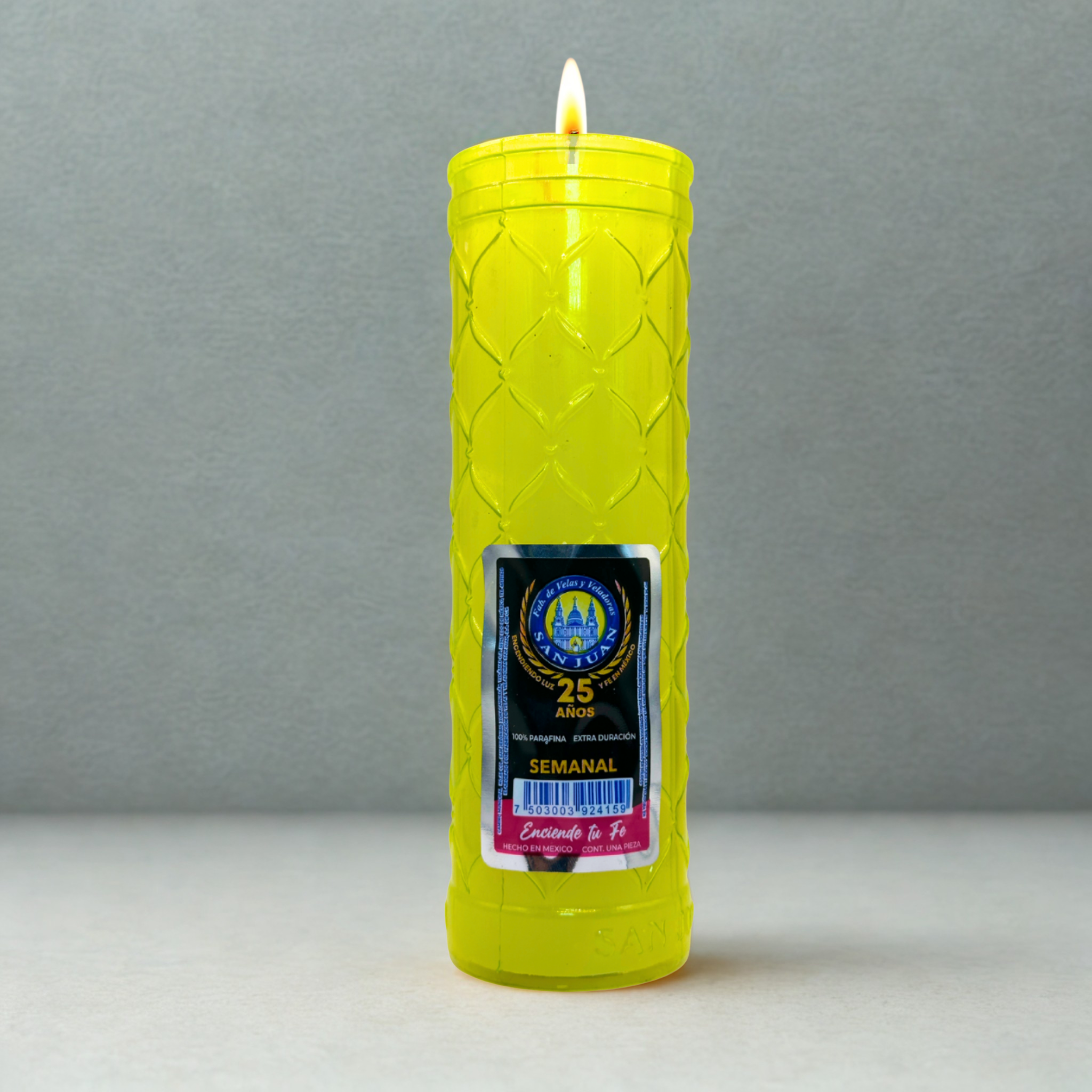 Caja Veladora Ecológica Semanal 12 pz VELADORAS SAN JUAN