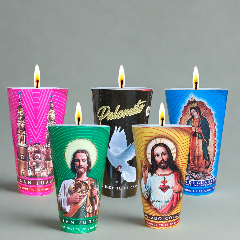 Caja Veladora Repuesto Cono 40 pz VELADORAS SAN JUAN