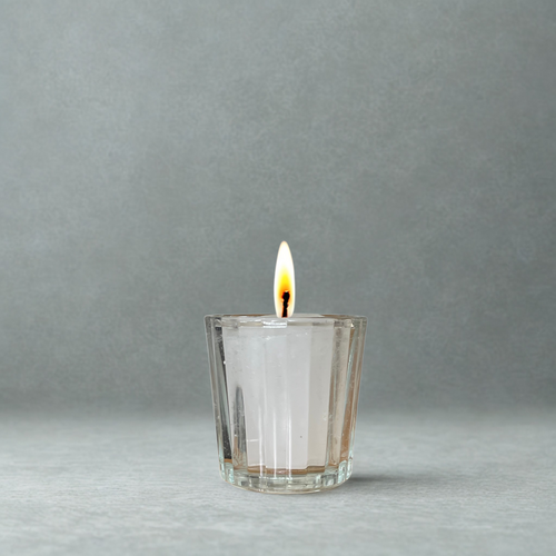 Caja de Veladora Vaso Cruz 48 pz VELADORAS SAN JUAN