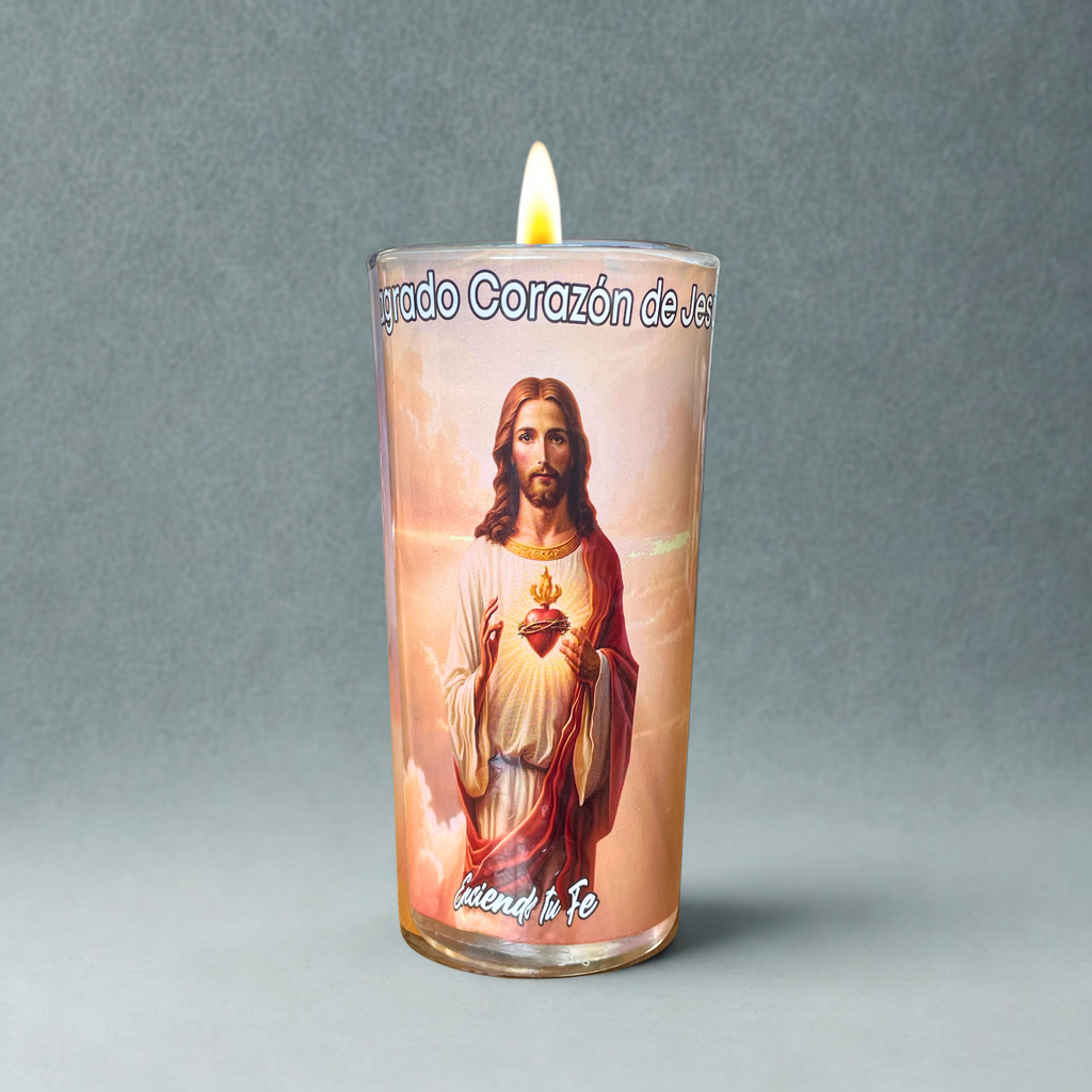 Caja Veladora Cubero Sagrado Corazón 20 pz VELADORA SAN JUAN