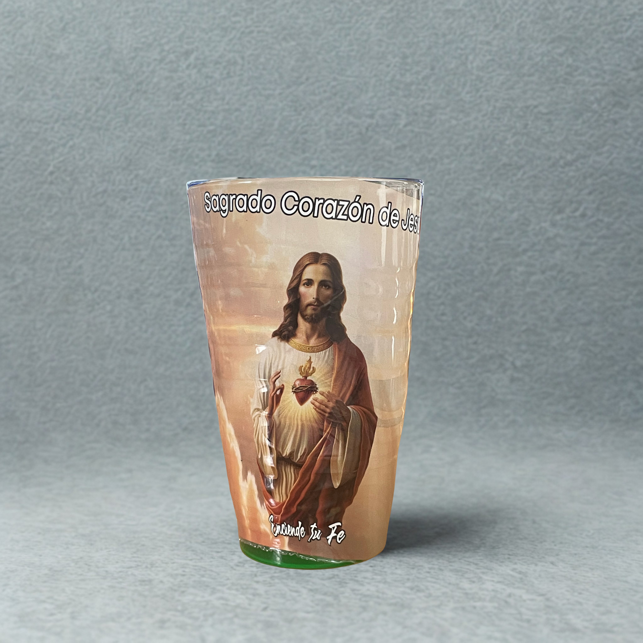 Caja Veladora Colosal Corazón Sagrado 12 pz VELADORA SAN JUAN