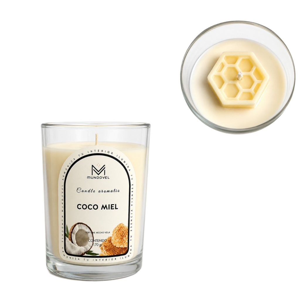 Vela Perfumada Varios Aromas Decoración y Aromaterapia | 1 PIEZA