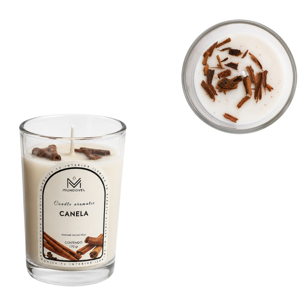Vela Perfumada Varios Aromas Decoración y Aromaterapia | 1 PIEZA