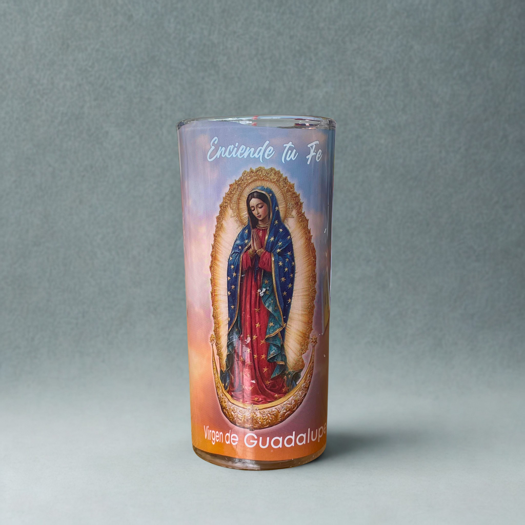 Caja Veladora Cubero Virgen 20 pz VELADORA SAN JUAN