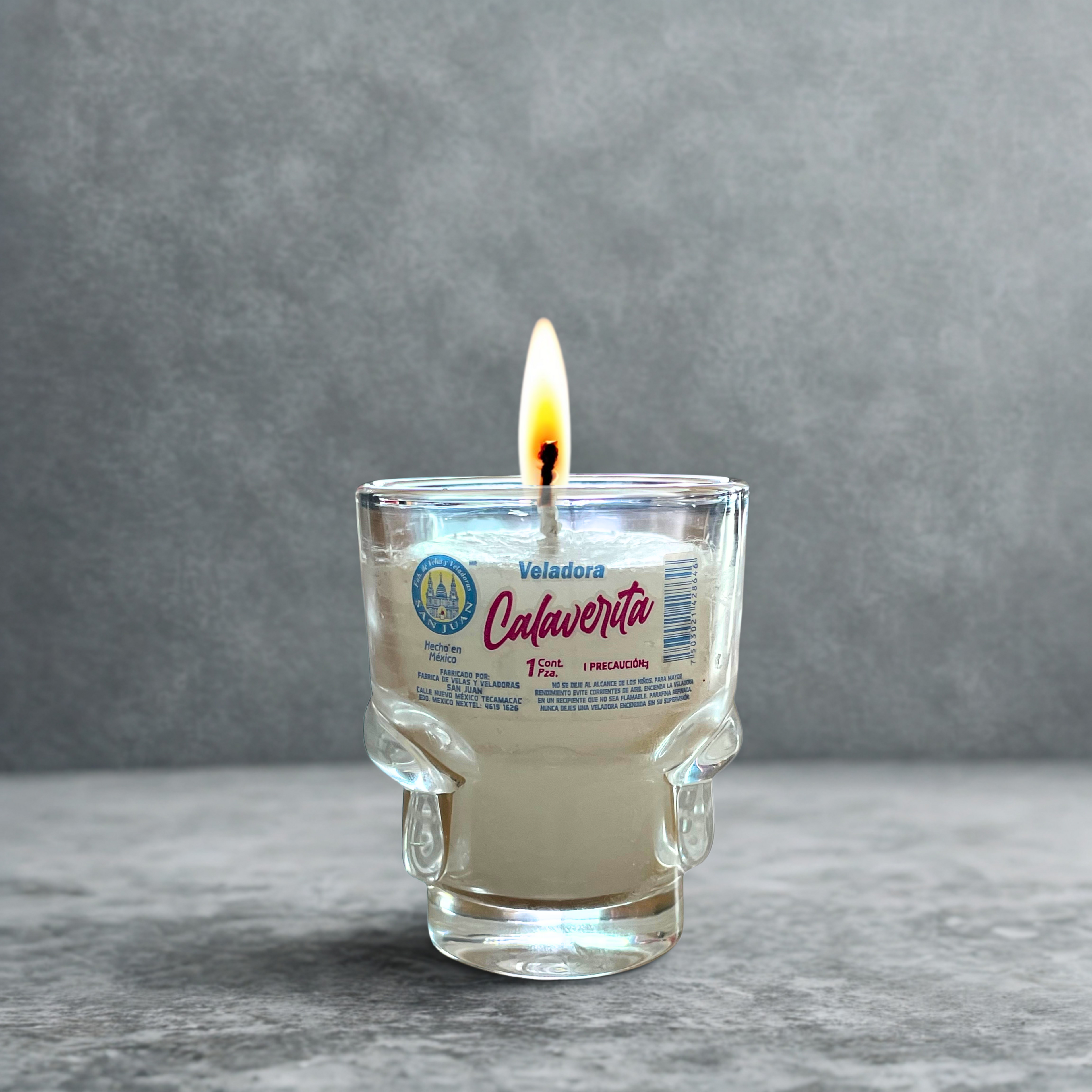 Caja Veladora Calaverita 12 pz VELADORA SAN JUAN