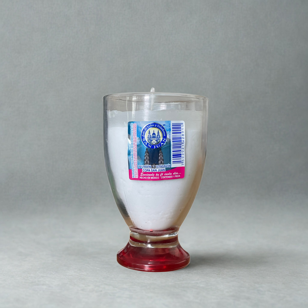 Caja de Veladora Copa Normandía 24 pz VELADORAS SAN JUAN