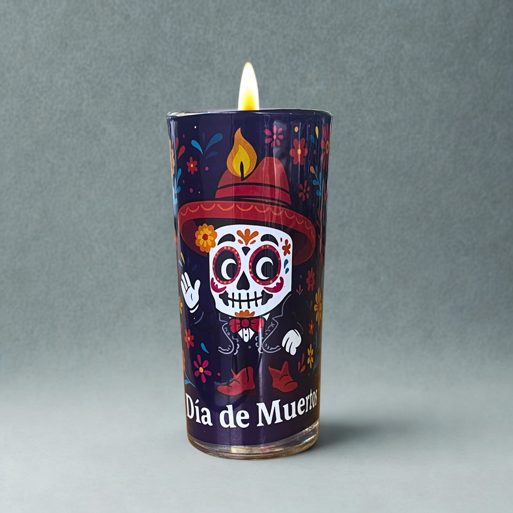 Caja Veladora Cubero Edición Dia de Muertos 20 pz VELADORA SAN JUAN