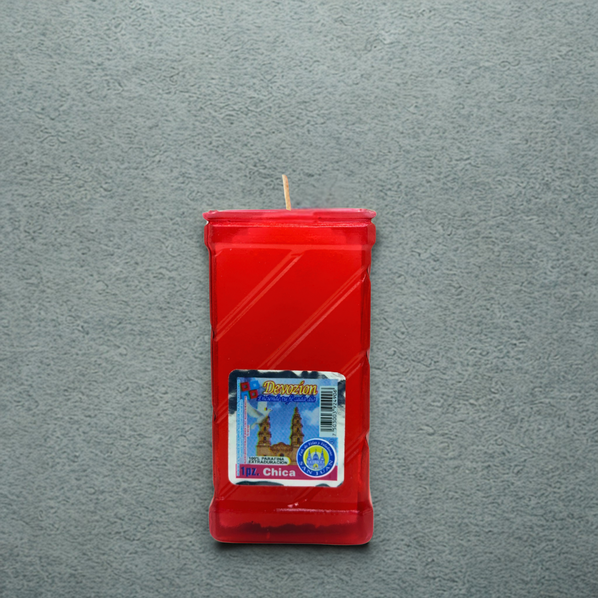 Caja Veladora Ecológica Devozion Chica 20 pz VELADORAS SAN JUAN