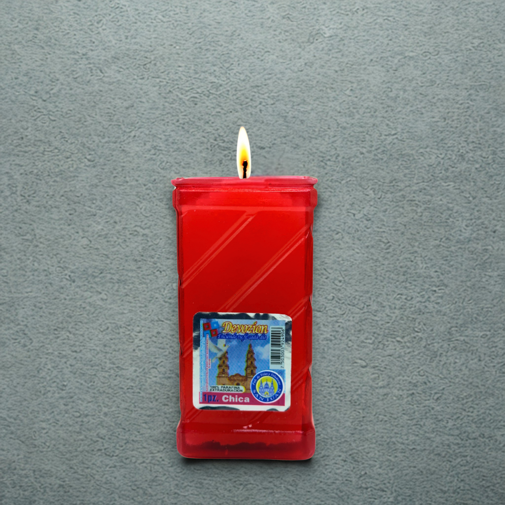 Caja Veladora Ecológica Devozion Chica 20 pz VELADORAS SAN JUAN