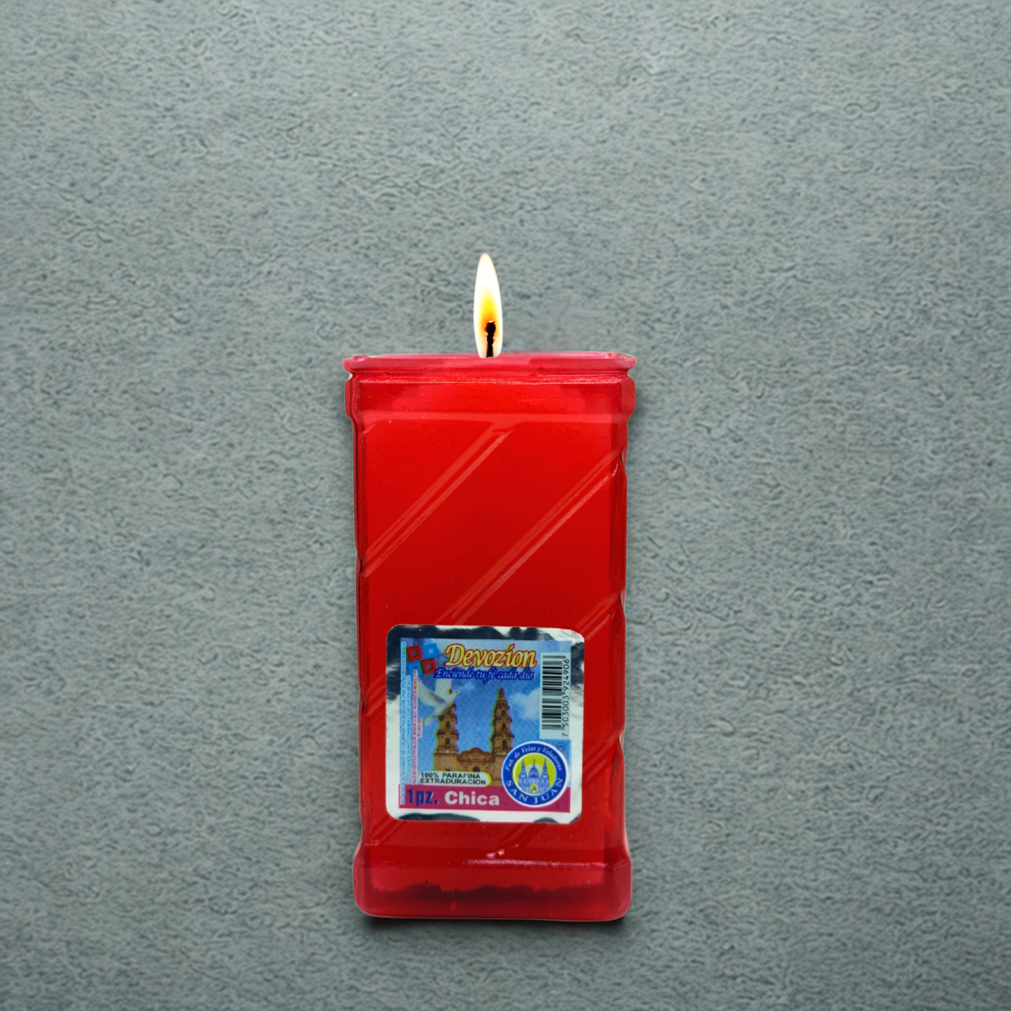 Caja Veladora Ecológica Devozion Chica 20 pz VELADORAS SAN JUAN