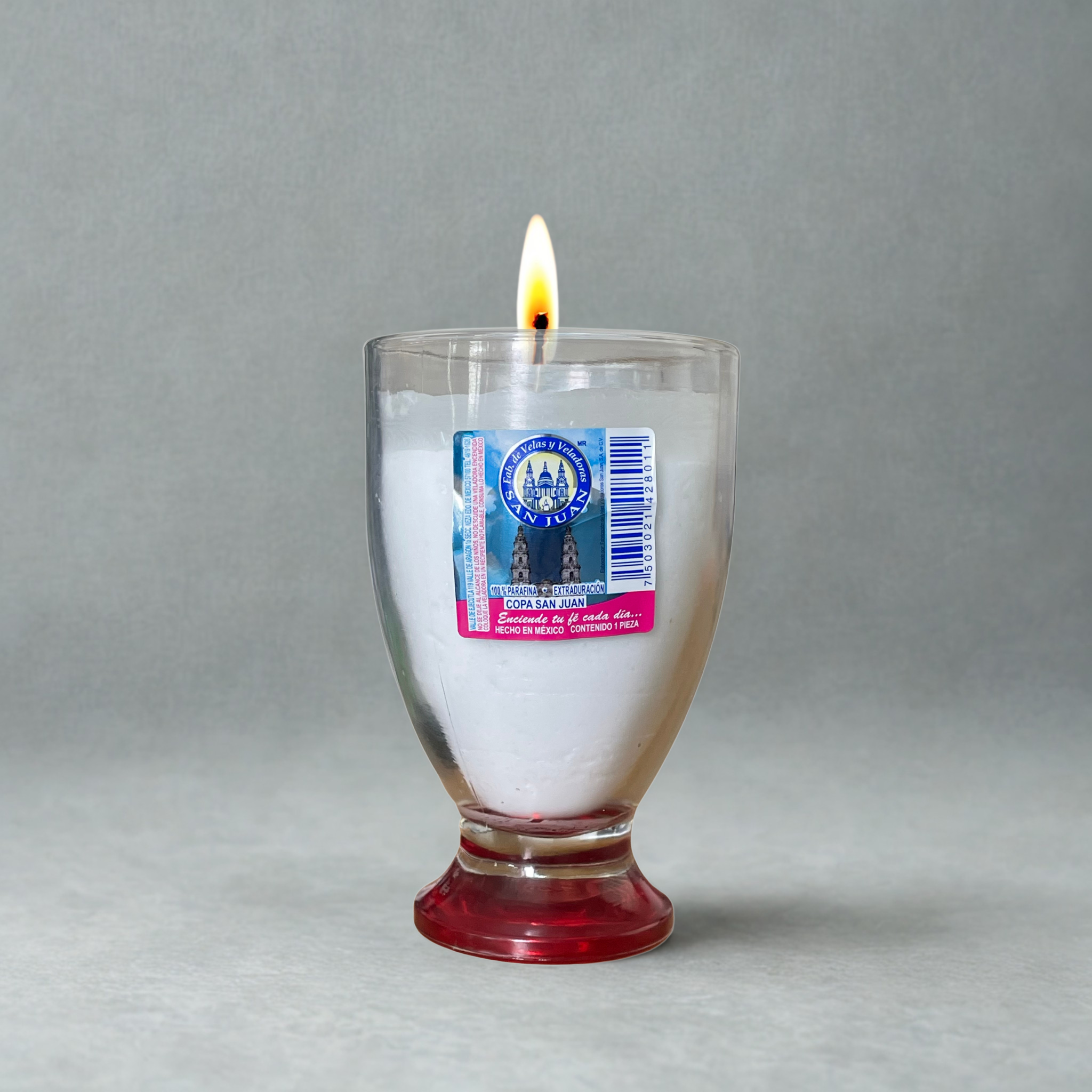 Caja de Veladora Copa Normandía 24 pz VELADORAS SAN JUAN