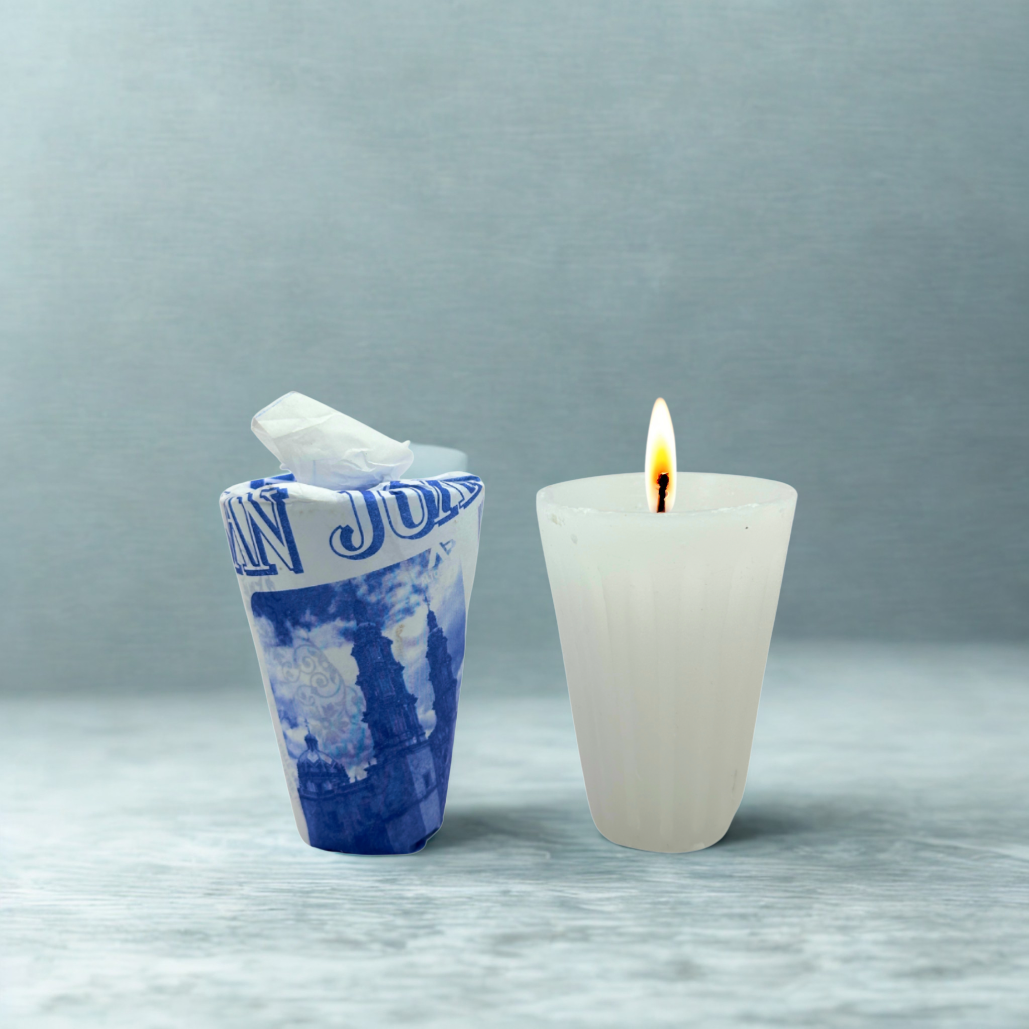 Caja Veladora Repuesto Envoltura 100 pz VELADORAS SAN JUAN