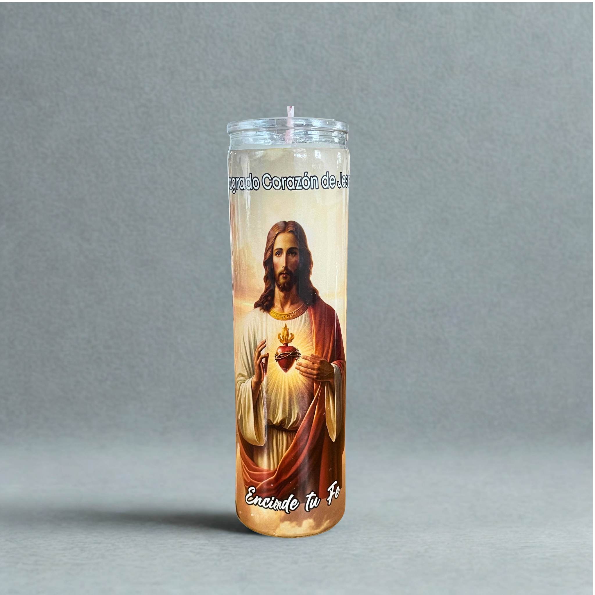 Caja Veladora Vaso 100 Sagrado Corazón 12 pz VELADORA SAN JUAN