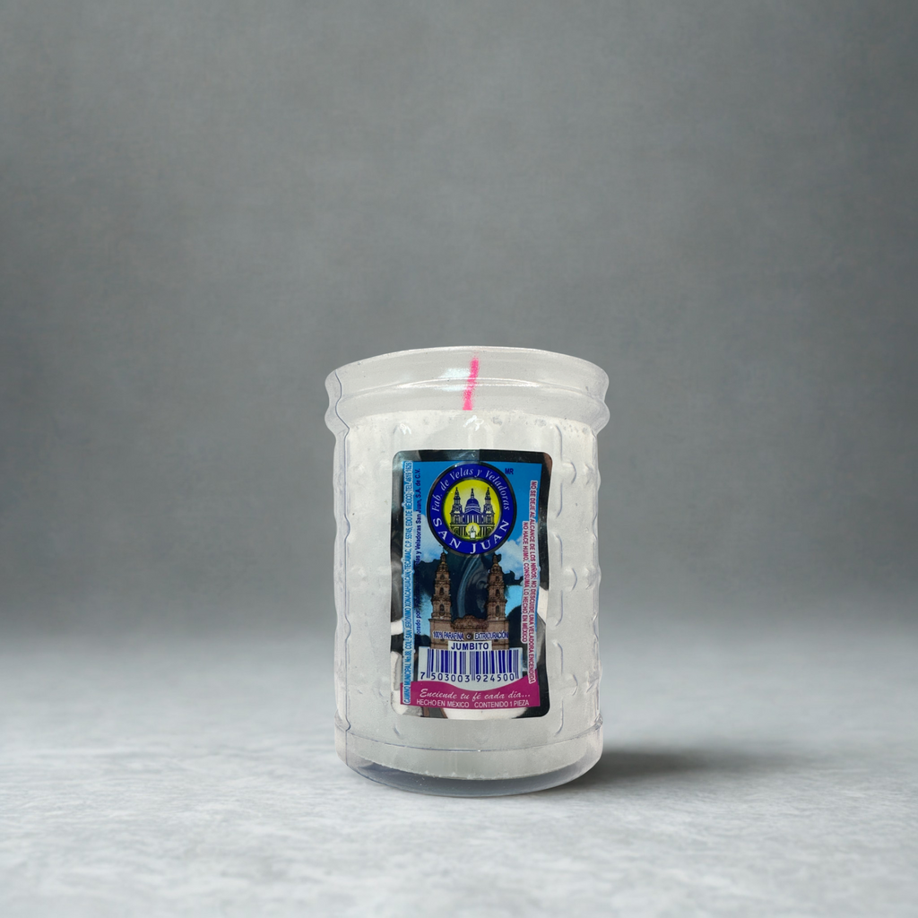 Caja Veladora Ecológica Jumbito 6 pz VELADORAS SAN JUAN