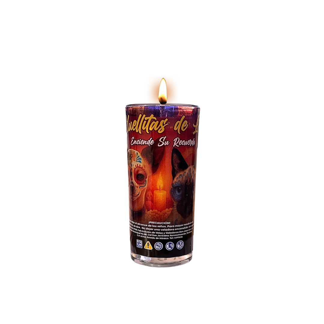 Veladora Huellitas de Luz