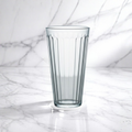 Vaso Limonero CRISA de Vidrio | Caja con 20 Piezas | Ideal para Bebidas, Velas y Más