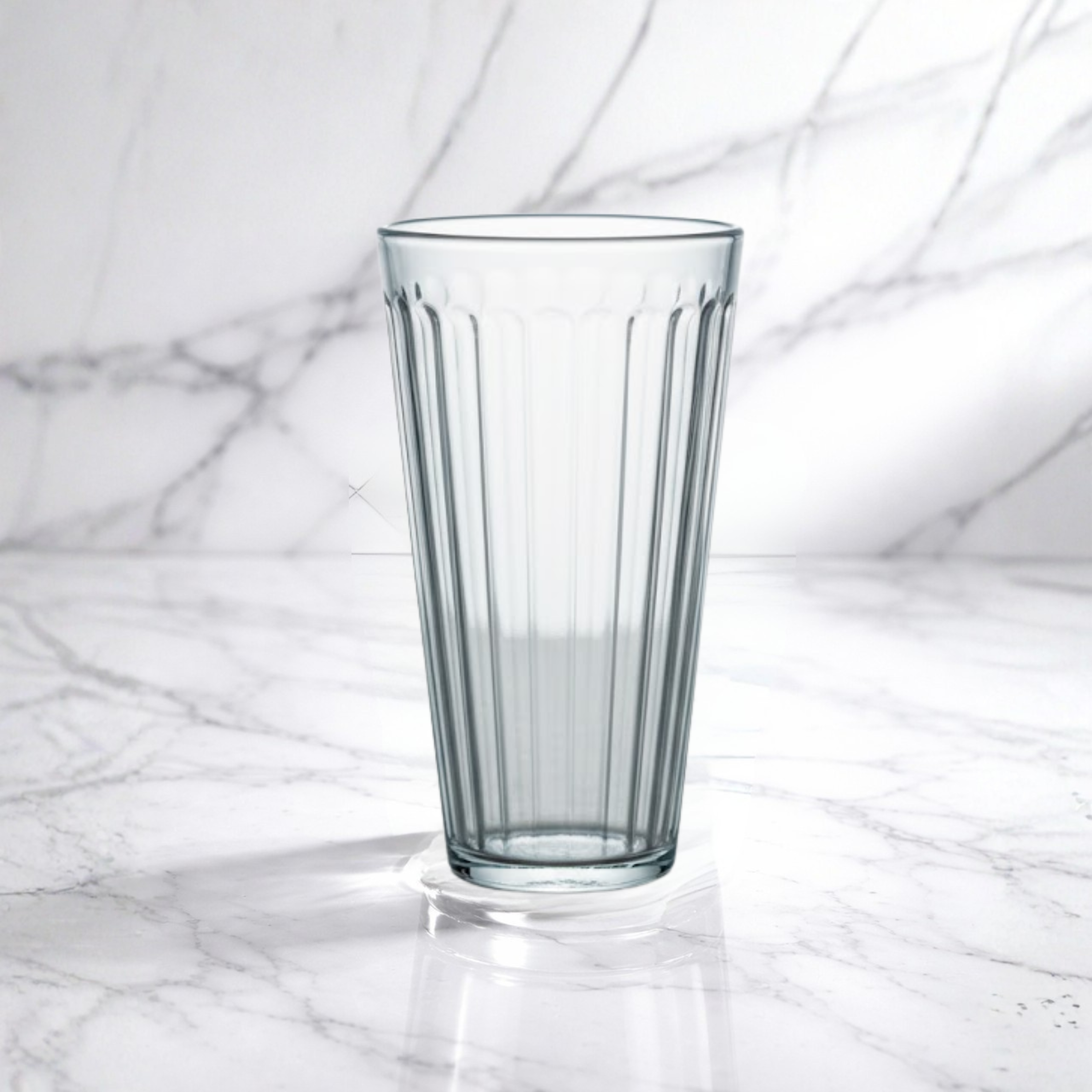 Vaso Limonero CRISA de Vidrio | Caja con 20 Piezas | Ideal para Bebidas, Velas y Más