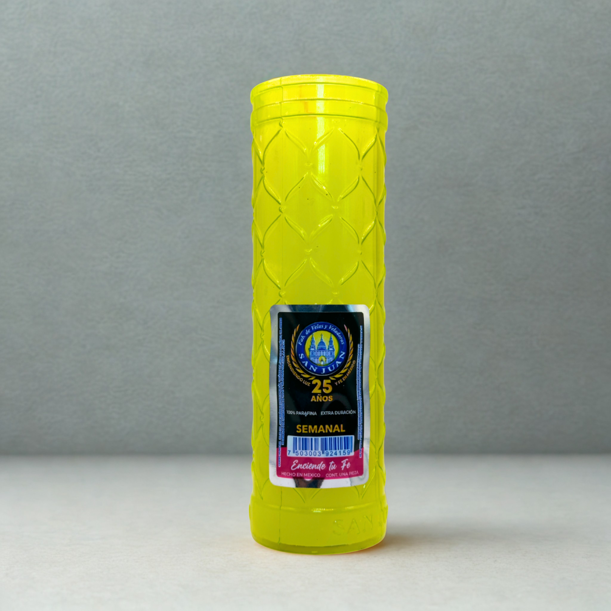 Caja Veladora Ecológica Semanal 12 pz VELADORAS SAN JUAN