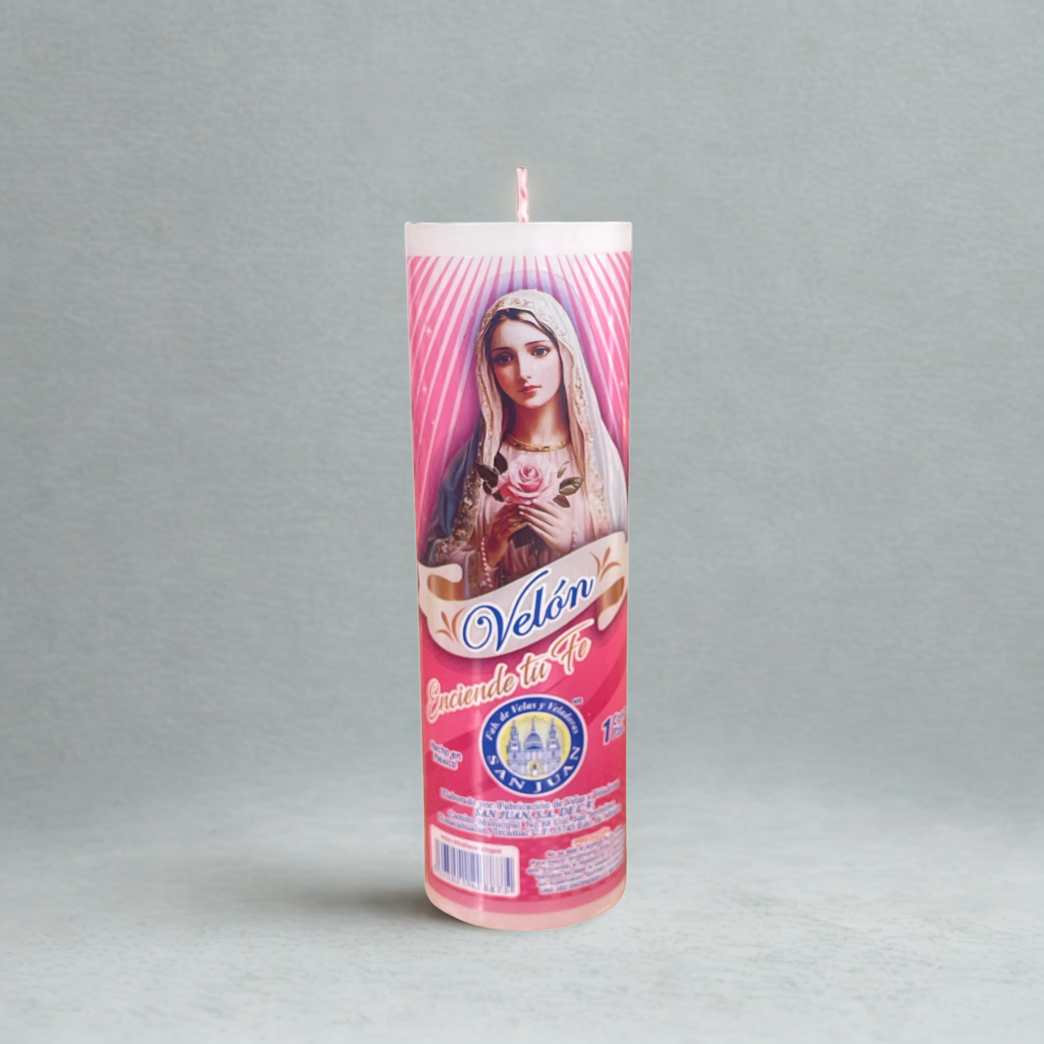 Caja Veladora Velón 12 pz VELADORA SAN JUAN