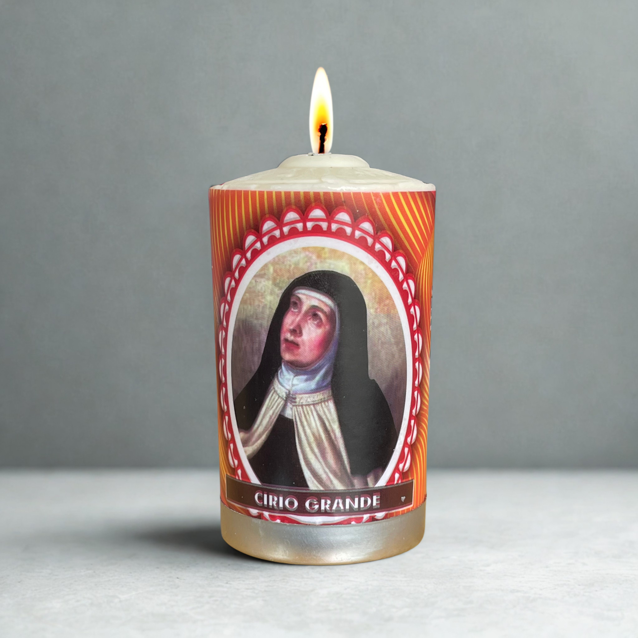 Caja Veladora Cirio Grande 20 pz VELADORAS SAN JUAN