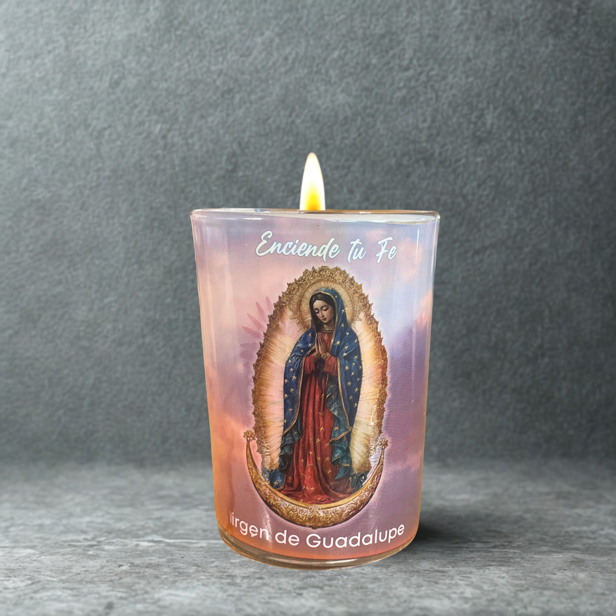 Caja Veladora Cafetero Virgen 20 pz VELADORA SAN JUAN